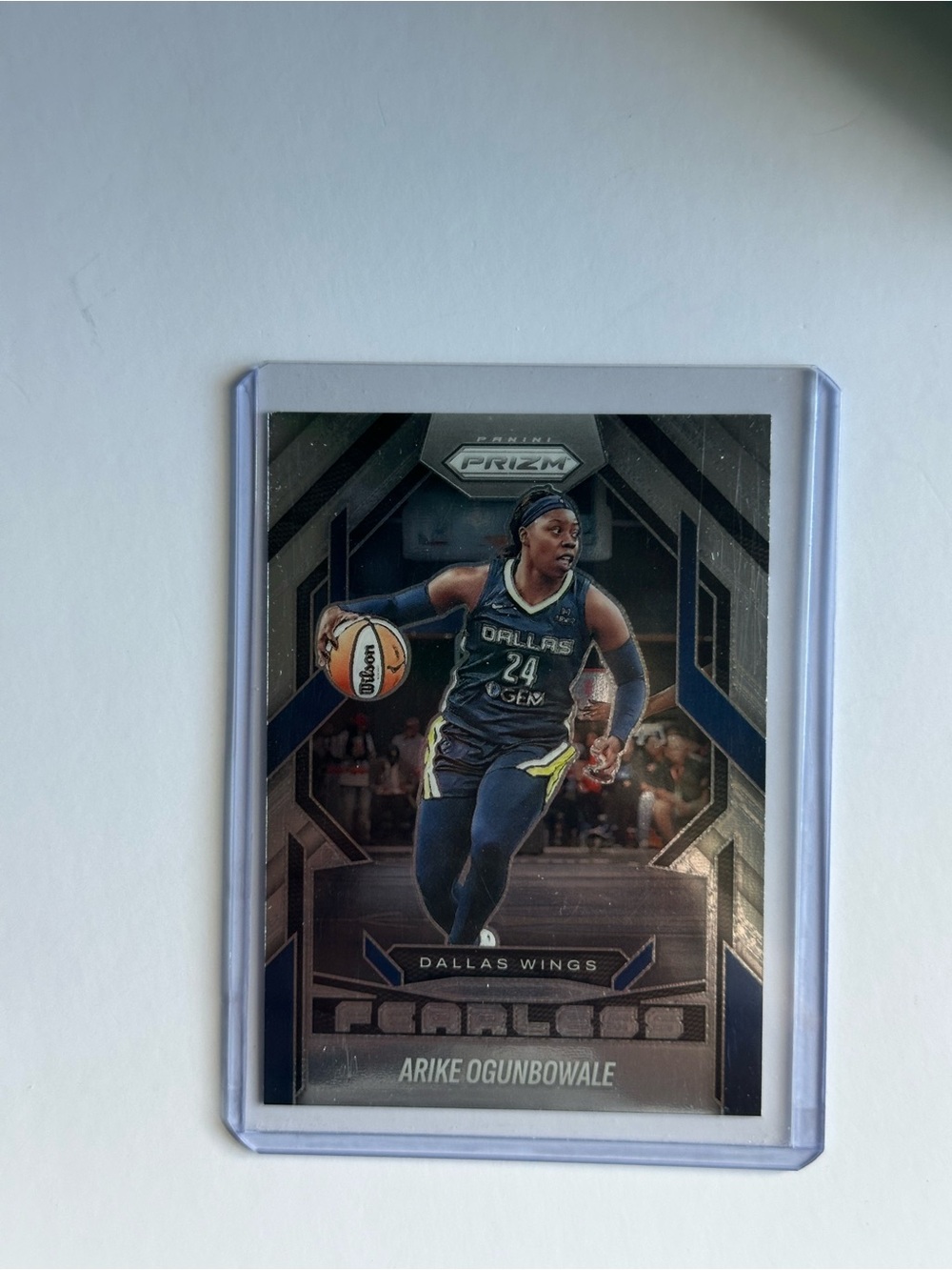 Panini Prizm Dallas Wings Blue Basketball Card